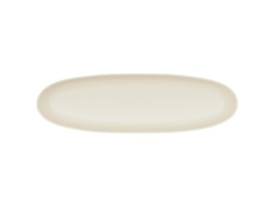 Bali Oval Platter-6x20 Ivory